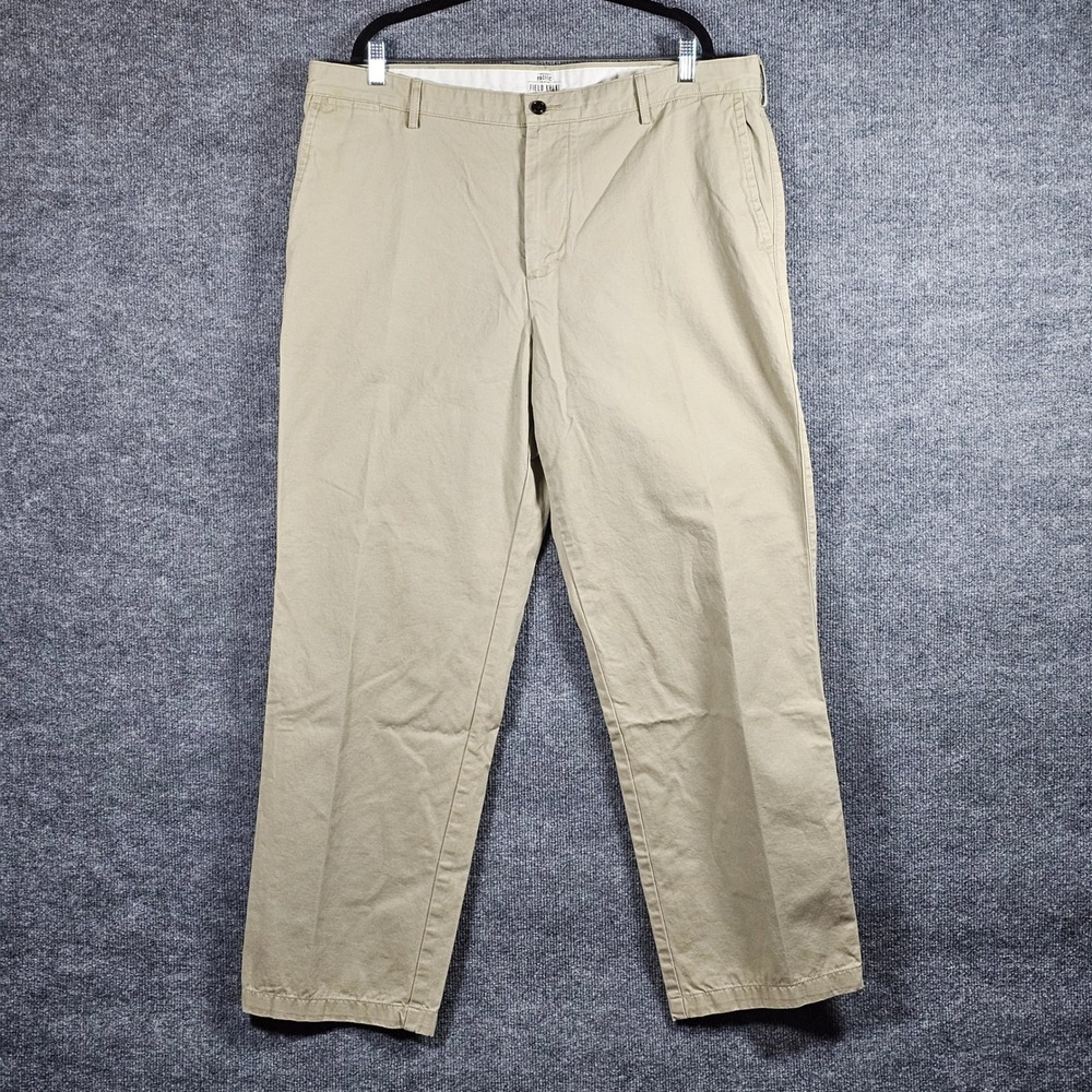 Dockers Pacific Collection Field Khaki Mens 40x32 Tan Straight Leg Chino Pants